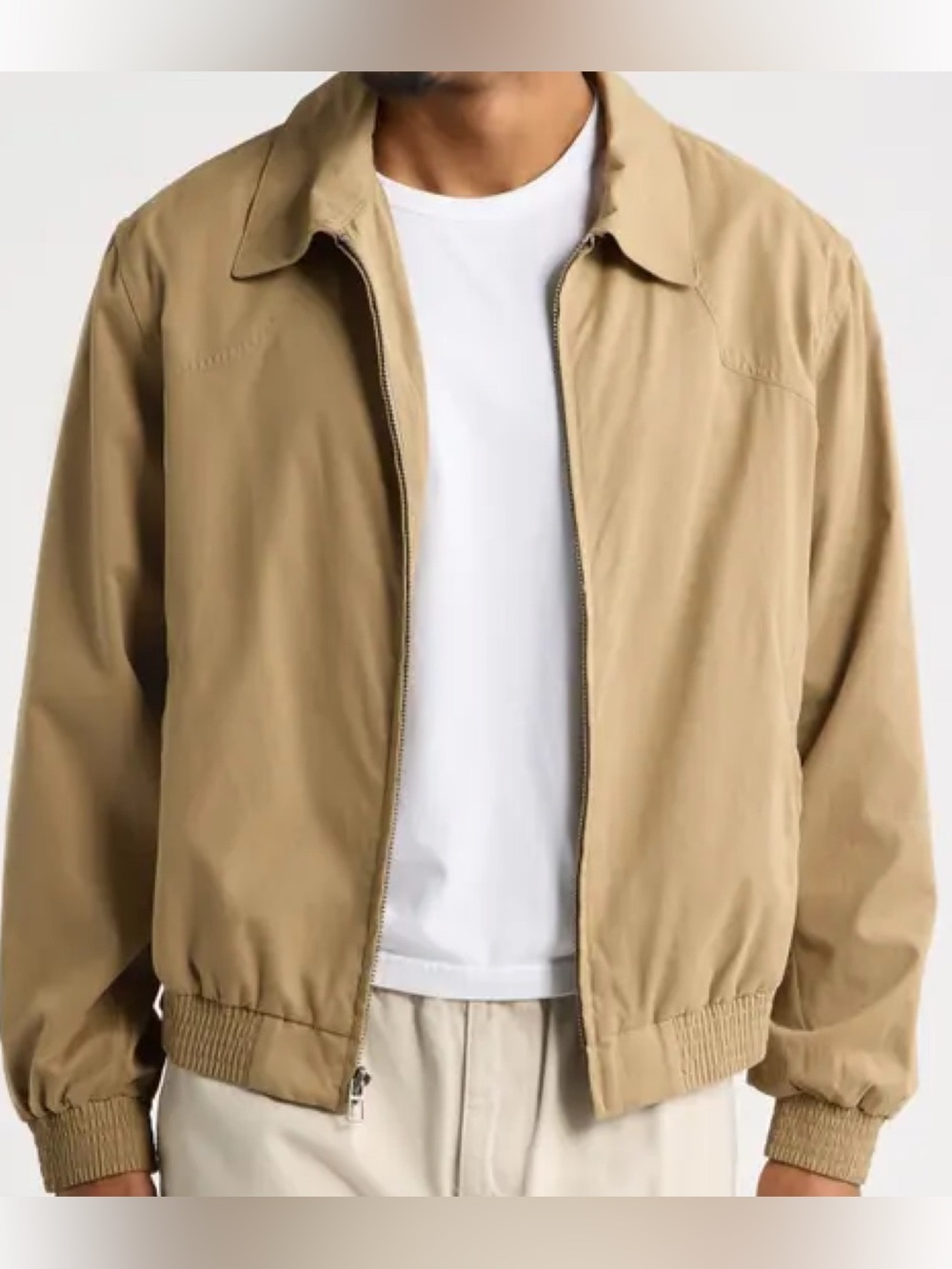 Bobby Jones Silk Bomber Jacket
